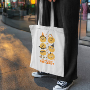 Funny Halloween Jack O Lanterns Lule Tote Bag
