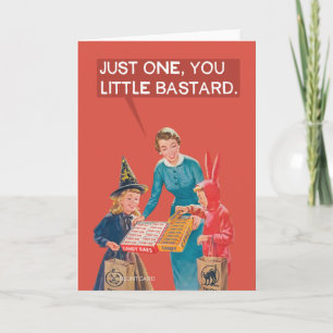 Funny Halloween, just one Card