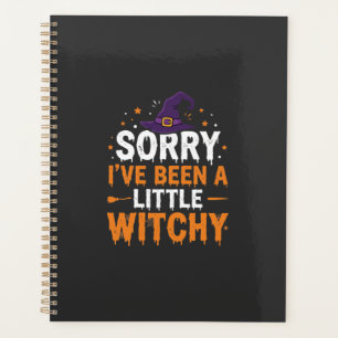 Funny Halloween Little Witchy Quote Design Planner