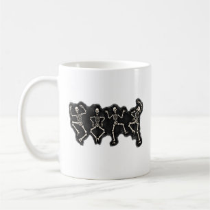 Funny Halloween Lover Dance with the Skeleton Coffee Mug