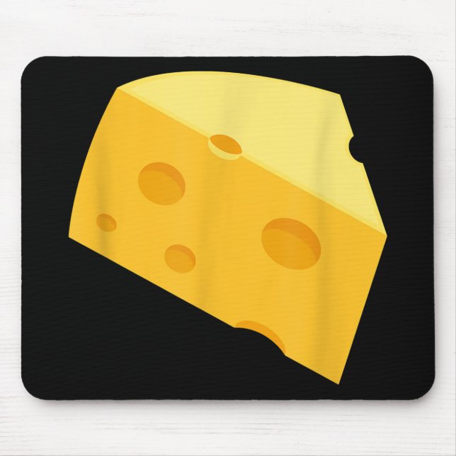 Funny Halloween  Matching Costume Cheese Mouse Pad (Front)