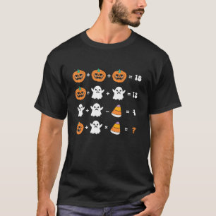 Funny Halloween Math Teacher Order of Operations S T-Shirt