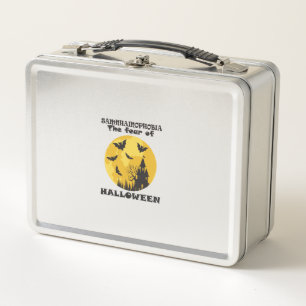 Funny Halloween Metal Lunch Box