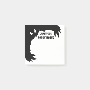 Funny Halloween Monster   Scary Notes Personalized