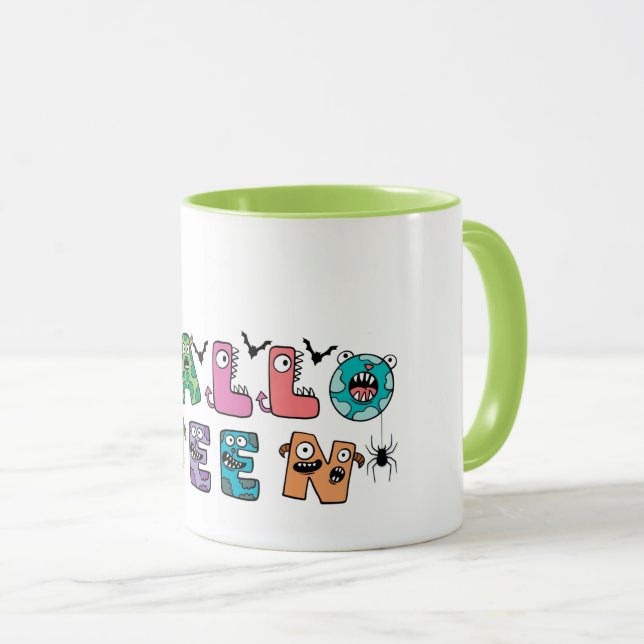 Funny Halloween Mug (Front Right)