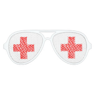 Funny Halloween nurse party shades