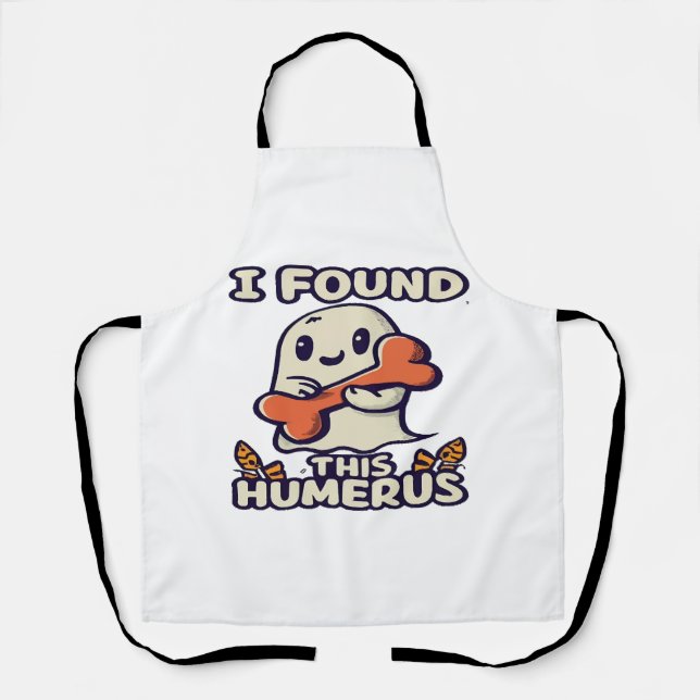  Funny Halloween Party Apron (Front)