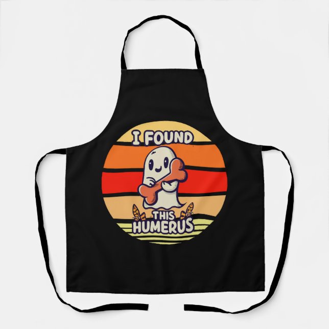 Funny Halloween Party Apron (Front)