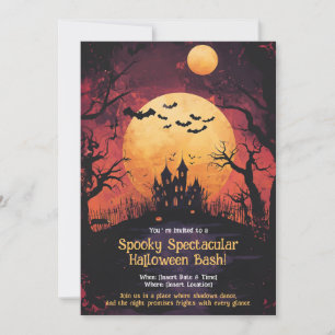 FUNNY Halloween Party Invitation