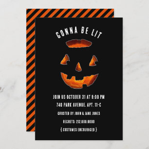 Funny Halloween Party Invitations
