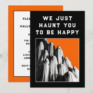 Funny Halloween Party Invitations