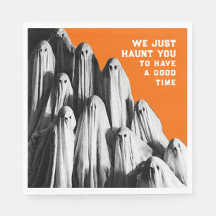 Funny Halloween Party Napkin