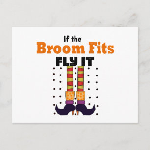 Funny Halloween Postcard