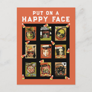 Funny Halloween Postcard