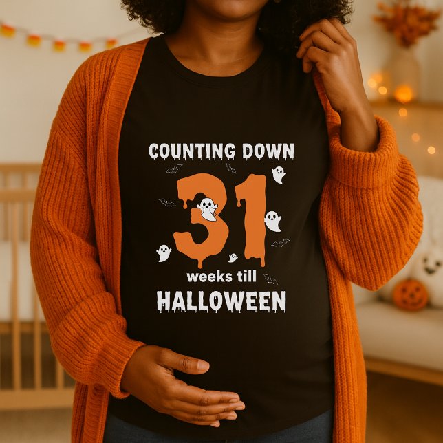 Funny Halloween Pregnancy  T-Shirt (Creator Uploaded)