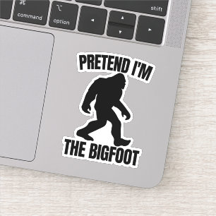 Funny Halloween - Pretend I'm The Bigfoot