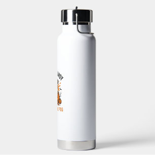 Funny Halloween Pug Forget Candy Shirt Design_1 Water Bottle