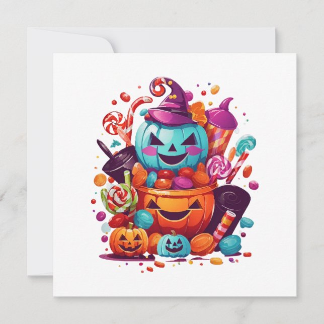 funny halloween pumpkin (Front)