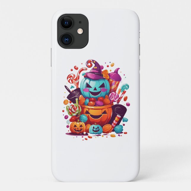 funny halloween pumpkin Case-Mate iPhone case (Back)