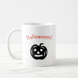 Funny Halloween Pumpkin Coffee Mug
