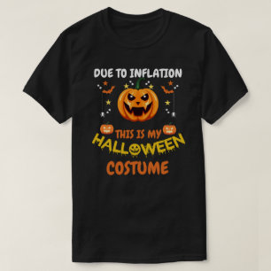 Funny Halloween Pumpkin Costume T-Shirt