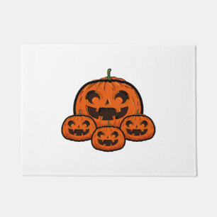 Funny Halloween Pumpkin, Spooky Halloween Doormat