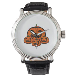 Funny Halloween Pumpkin, Spooky Halloween Watch