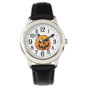 Funny Halloween Pumpkin Watch