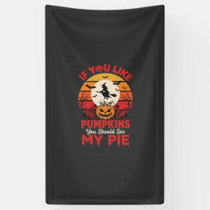 Funny Halloween Pumpkins Pie Design_1 Banner