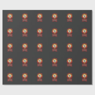 Funny Halloween Pumpkins Pie Design_1 Wrapping Paper