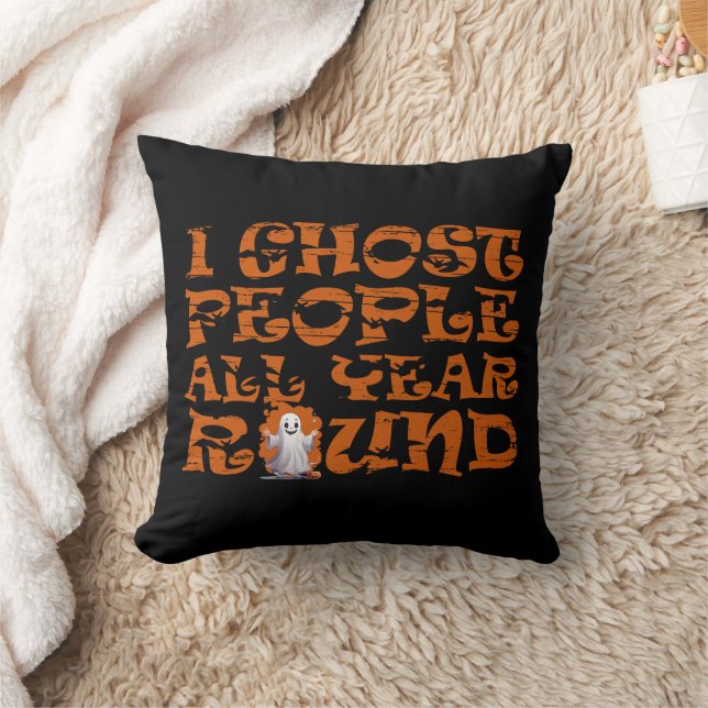 funny halloween saying cushion (Blanket)