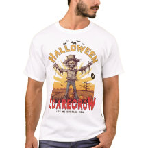Funny Halloween Scarecrow T-Shirt
