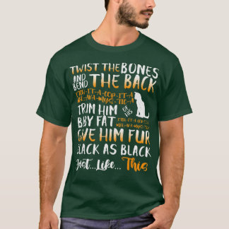 Funny Halloween Scary Black Cat Jackolantern Witch T-Shirt