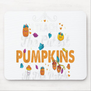 Funny Halloween Science Teacher Zombie Who Loves B Mouse Pad