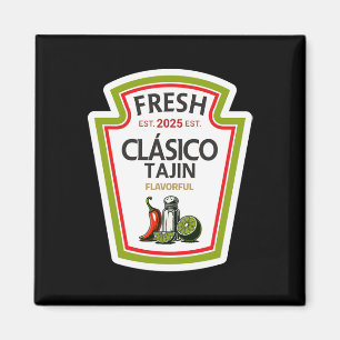 Funny Halloween Shirt 2025 Gift Clico Tajin Spicy Magnet