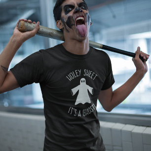 Funny Halloween Shirt - Holey Sheet It's A Ghost!