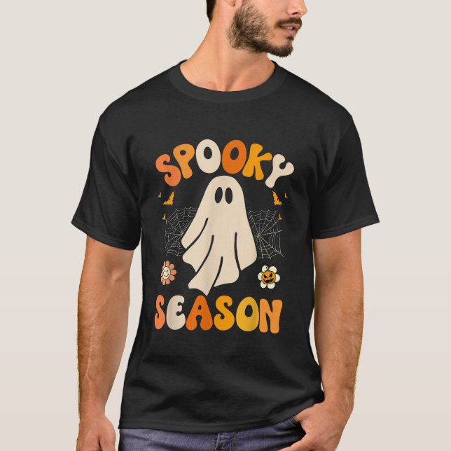 Funny Halloween Shirts for Women Costume Spooky Se (Front)