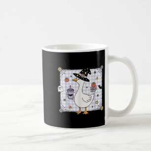 Funny Halloween Silly Goose Witch Spooky Goose Tea Coffee Mug