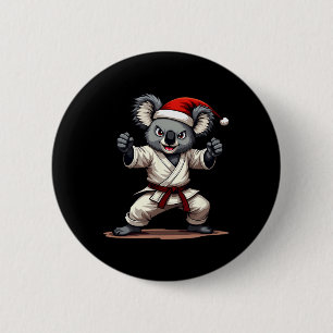 Funny Halloween Skeleton Drinking Martini Tail 6 Cm Round Badge