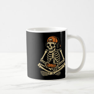 Funny Halloween Skeleton Gamer Video Gaming Boys M Coffee Mug