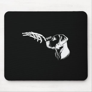 Funny Halloween Skeleton Mouse Pad