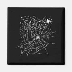 Funny Halloween Spider Web Costume for Men Women Magnet