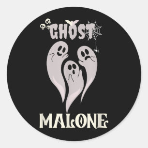 Funny Halloween Spooky Season Fall Season Cute Classic Round Sticker