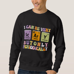 Funny Halloween Teacher Chemistry Teacher Periodic Sweatshirt
