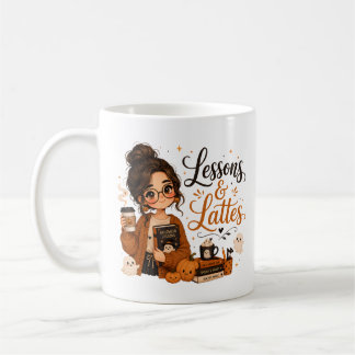Funny Halloween Teacher Coffee Mug Spooky Latte