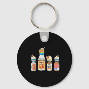 Funny Halloween Tee Crna Pacu ER ED ICU Cricital C Key Ring