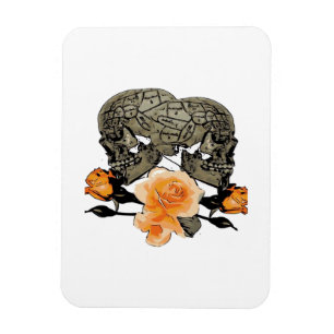 Funny Halloween Till Death Do Us Part Design Magnet