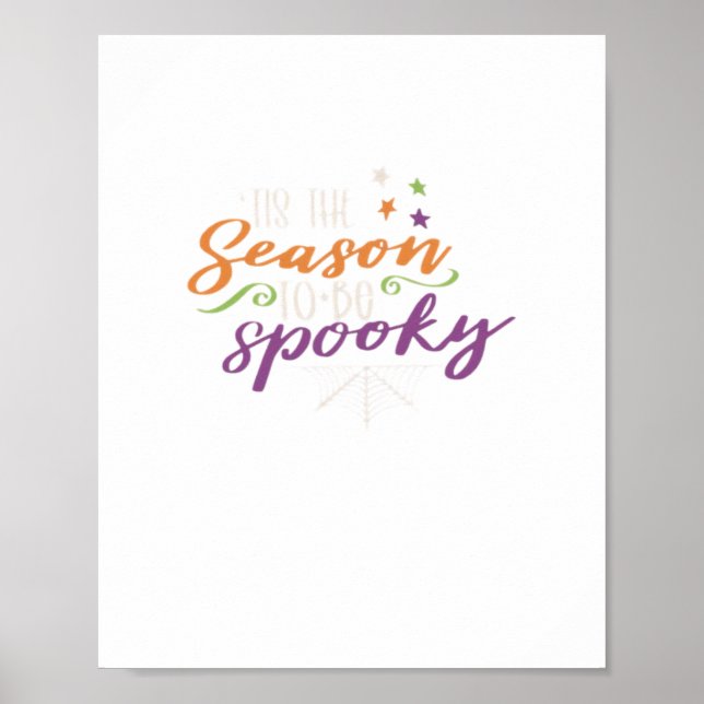 Funny Halloween - Tis The Season Poster (Front)