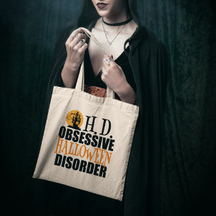 Funny Halloween Tote Bag