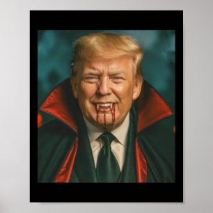 Funny Halloween Trump Poster